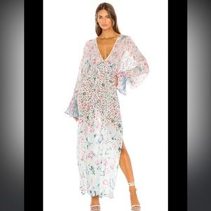 Revolve Hemant and Nandita Hana Kaftan Maxi Dress